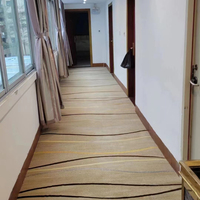 Vente en gros de tapis design moderne tapis de luxe 5 étoiles couloir hall d'hôtel tapis Axminster impression mur à mur fournisseur de tapis
