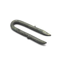 Boîte d'emballage plastique 15 kg – Agrafes à barbelles HDG 30 mm x 3,15 mm pour fixation (Australie)