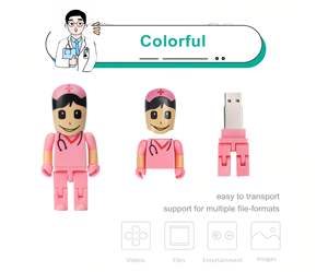 Memoria USB en Forma de Robot Médico, Unidad Flash USB de Alto Rendimiento - Product Image 5
