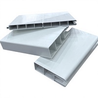 Groothandel Witte PVC Vinyl Privacy Schuttingpanelen 6 Voet Waterdicht Weerbestendig Veiligheidsafscheiding Paardenhek Tuin Achtertuin