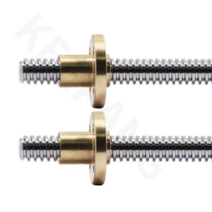 Husillo de Avance KINGROON T8 de 300mm, 8mm de Diámetro, 2mm de Paso con Tuerca para Impresoras 3D - Product Image 1