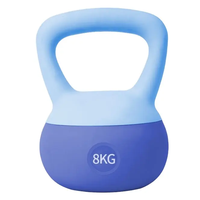 Kettlebells en PVC souple pour femmes pour la musculation à domicile