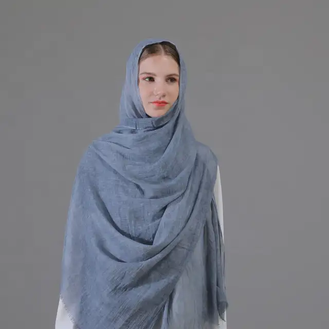 ผ้าพันคอฮิญาบสีพื้นสำหรับผู้หญิง,ผ้าพันคอคลุมไหล่ผ้าชีฟองมุสลิมทรงสี่เหลี่ยมผ้าแคชเมียร์สำหรับฮิญาบผ้าคลุมไหล่ผู้ชาย