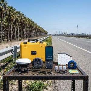 เครื่องมือสำรวจ GPS แบบครบวงจร รุ่น E1 Lite ระบบ GNSS RTK ขั้นสูง 1408 ช่องสัญญาณ พร้อมฐาน - Product Image 1