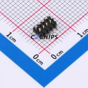 IPCP127M10PB28S Pin Header SMD,P=1.27mm Connector ( Pin Structure: 2x5P )( Pitch: 1.27mm )( Row Spacing: 1.27mm ) - Product Image 1