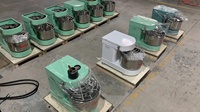 Matériel de boulangerie : Pétrin spirale de table 7L, 750W, 220-240V, garantie 1 an, nouveau modèle.