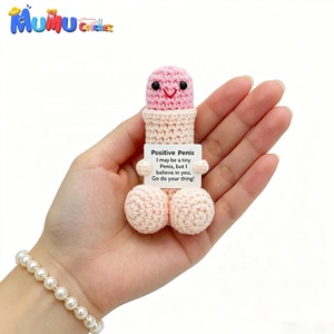 Juguete Amigurumi de Ganchillo Hecho a Mano, Diseño de Pene, Personalizado, al por Mayor, para Adultos, Regalo, Fiesta de Halloween, Despedida de Soltera - Product Image 4