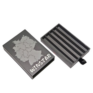 Die Zigarettenschachtel aus Pappe hat einen herausziehbaren Kordelzug und eine Inneneinteilung. - Product Image 5