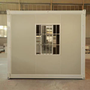 Petite maison de luxe en conteneur plat préfabriqué structure modulaire en acier pliable avec panneau sandwich pour hôtels - Product Image 1