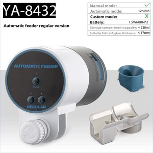 Nuovo alimentatore automatico pesce astuto Timer acquario Dispenser cibo per Turtle Koi Goldfish Tank 6 modalità di alimentazione - Product Image 5