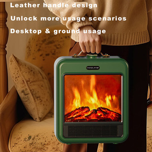 Chauffe-<span class=keywords><strong>pied</strong></span> électrique portable PTC Chauffe-<span class=keywords><strong>pied</strong></span> Convecteur <span class=keywords><strong>pour</strong></span> la maison Radiateurs à main avec flamme simulée <span class=keywords><strong>pour</strong></span> le chauffage - Product Image 3