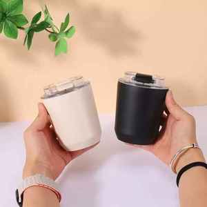 กระติกน้ำร้อนสแตนเลสแบบพกพาขนาดเล็กทันสมัย พร้อมฝาปิดกันรั่วและดีไซน์รักษ์โลก - Product Image 2