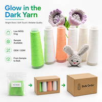 Fil lumineux rechargeable par la lumière du soleil, fil phosphorescent pour chapeaux, vêtements de rave, accessoires et design de mode créatif, vente en gros