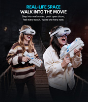 Simulateur de tir FPS MoviePower VR Arena, machine de jeu d'arcade, construction métallique pour utilisation en intérieur, éducatif, multijoueur, 1000+