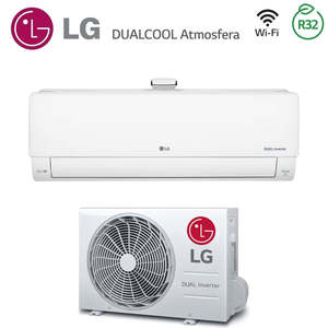 Climatizador Acondicionado LG Inverter DualCool ATMOSFERA 9000 Btu AP09RK + AP09RT Integrador Wi-Fi A ++/A +, 1 Unidad - Product Image 5