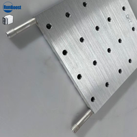 Radiateur en aluminium refroidi par eau de haute qualité, plaque de refroidissement liquide, connecteurs 8MM/10MM pour boîtier d'ordinateur, système de refroidissement CPU Z-K7