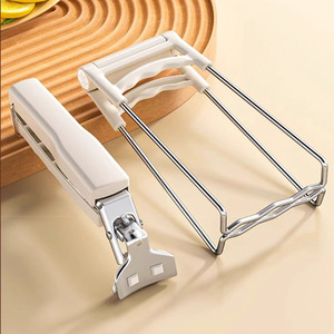 Anti Scalding Stainless Steel Dish <b>Tongs</b> Heat Resistant Kitchen Utensil For Lifting Bowls And <b>Serving</b> Dishes - Product Image 1
