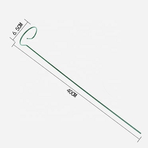 <span class=keywords><strong>Support</strong></span> de tige d'orchidée en métal Piquets d'anneau de soutien de fil de <span class=keywords><strong>plante</strong></span> de jardin d'intérieur pour l'intérieur - Product Image 2