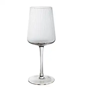 540ml 18oz clair transparent 2024 usine nouveau design tige personnalisé mariage luxe verre à vin