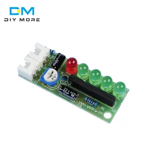 1Set Elektronika KA2284 Fai da Te Kit Indicatore Del Livello Audio Suite Trousse Parti Elettroniche 5 Millimetri Rosso Verde Indicatore di Livello a Led Che Indica 3.5-12V