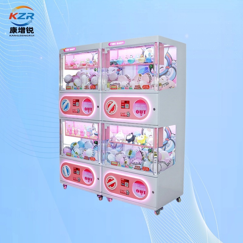 Three-layer gashapon machine