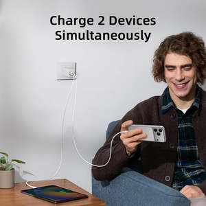 Chargeur Super Rapide PD 65W GaN Quick QC3 Multi-Port <span class=keywords><strong>USB</strong></span>-<span class=keywords><strong>C</strong></span> Haute Puissance pour iPhone Samsung <span class=keywords><strong>Adaptateur</strong></span> Compact Portable avec OVP/OCP - Product Image 6