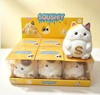 Mainan Squishy Grosir Bentuk Kue Kucing Hantu Bebek Penguin, Mainan Lunak untuk Diremas, Sensorik Buah, Fidget, Pereda Stres, Hadiah, Souvenir Pesta Dewasa