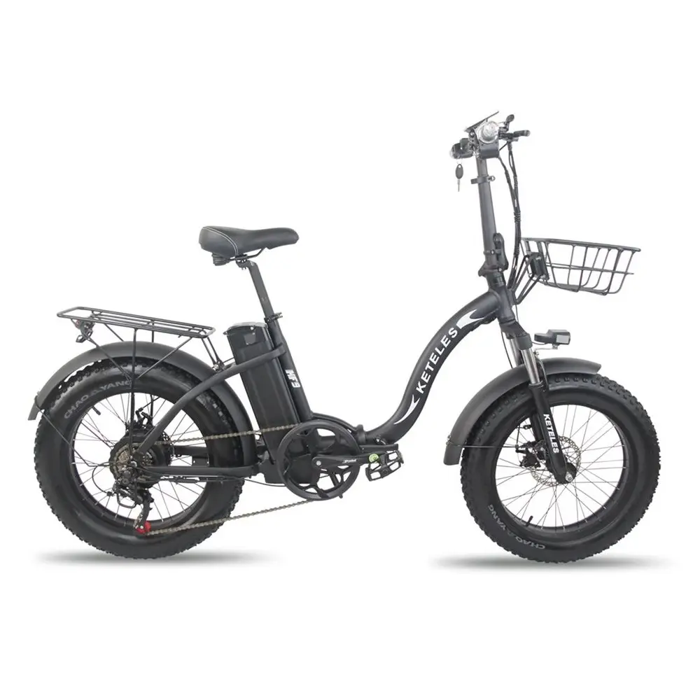 EU倉庫1000Wモーター18AHリチウム電池40 mph電動自転車KETELESKF920インチファット48Vタイヤ電動自転車