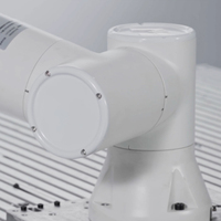 Bras robotisé industriel programmable PLC pour la préhension et le placement de moteurs, avec caméra OpenCV pour système de vision dans les applications d'empilage automatisé