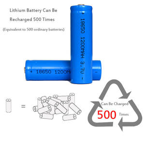 リチウムリチウムイオン電池セル3.7v <span class=keywords><strong>1200mAh</strong></span> 18650バッテリー - Product Image 6
