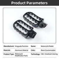 Pédales de moto personnalisées CNC OEM, colorées et anodisées, compatibles avec KTM 690 790 1090 1190 1290 Adventure R Tuning