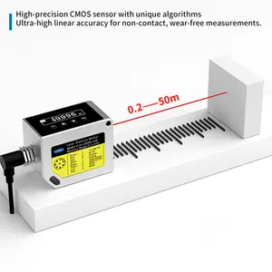 FUWEI FLR-5000N-UIR IP67 OLED Digital CMOS Industriedauer 50 M Messung Laser-Verstellungsmelder