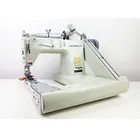 Machine industrielle à point de chaîne à double aiguille à grande vitesse modèle JK927 avec combinaison à extracteur simple ou double pour chemise