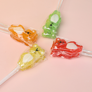 Sucettes personnalisées en forme <span class=keywords><strong>d</strong></span>'<span class=keywords><strong>ours</strong></span> 3D de 17 g, bonbons durs de style oursons gommeux, saveur fruitée pour enfants - Product Image 2