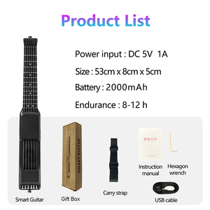 灵活乐器小尺寸智能旅行电吉他 - Product Image 4