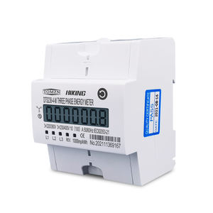 TOMZN 4P 100A Dreiphasen-Energie zähler Din Rail KWH Wattstunden-LCD 3*230/400V 3*120/208V 3*220/380V 2*120/208V 50Hz 60Hz - Product Image 5