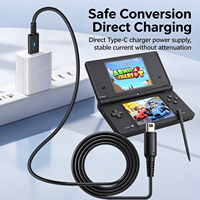 Câble de charge USB Type-C NSLikey compatible avec NDSi 2DS 3DS 3DS XL NEW 3DS NEW 3DS XL