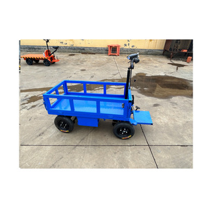 Rack Logistics <b>Trolley</b> Pull Goods Flat Car Small Trailer Portable Folding Household Portable Silent <b>Trolley</b> - Product Image 5