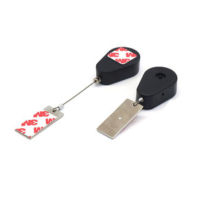 XXH-PB003 tự động có thể thu vào cáp khóa hình bầu dục hai mặt dính Chống Trộm Chống mất hộp kéo cho điều khiển từ xa an ninh - Product Image 2