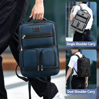 Sac à dos de voyage d'affaires pour homme avec logo personnalisé, imperméable, grande capacité, respirant, sac à dos décontracté pour ordinateur portable avec USB