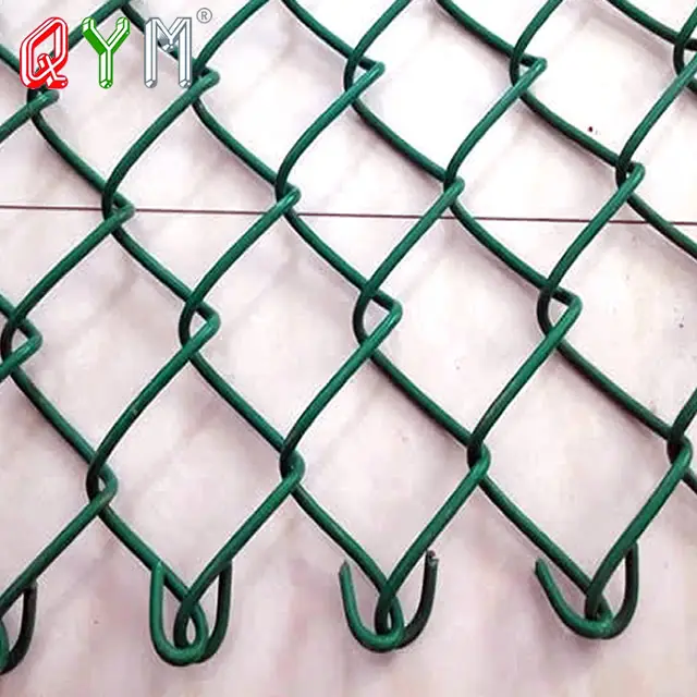 Temporary Chain Link Fence Post Diamond Tennis Court Fence Netting