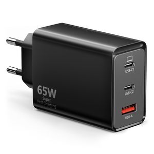 HYTO-<span class=keywords><strong>Cargador</strong></span> USB C de 3 puertos, fuente de alimentación de 65W, PPS, <span class=keywords><strong>cargador</strong></span> rápido, PD + QC, <span class=keywords><strong>para</strong></span> Samsung, <span class=keywords><strong>Mac</strong></span> Book, iPhone 16, 17 - Product Image 1
