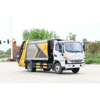 Camion compacteur de déchets Euro Standard JAC 4X2 6CBM, option LHD/RHD, véhicule de collecte des déchets pour l'Afrique et le Moyen-Orient