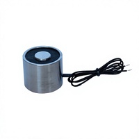 Électro-aimant à ventouse WF-P30/25, force d'aspiration 12 kg, DC 12V 24V, micro-électro-aimant cylindrique à ventouse