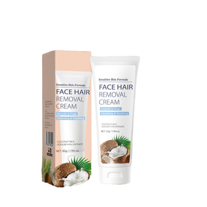 Crème dépilatoire douce à base de plantes pour femmes épilation rapide avec formule nourrissante sans laisser de traces <span class=keywords><strong>sur</strong></span> <span class=keywords><strong>le</strong></span> <span class=keywords><strong>visage</strong></span> - Product Image 1