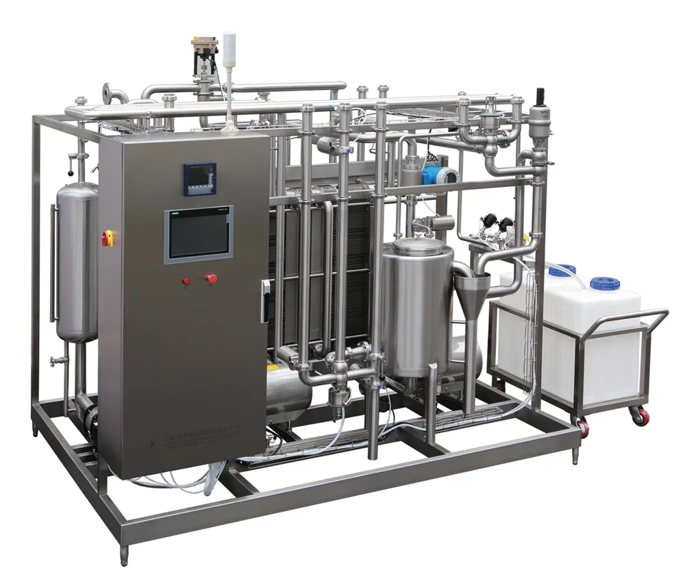 Pasteurisateur de yaourt 500L machine de traitement du lait machine de pasteurisation laitière homogénéisateur 3000L