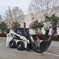 Transplanteurs d'arbres, broyeurs et divers accessoires pour chargeuses compactes WECAN, populaires en Europe, en Amérique et en Russie