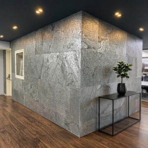 Panneau mural décoratif 100 % écologique, ignifuge et imperméable, auto-adhésif, effet ardoise naturelle, pour la maison et la salle de sport - Product Image 4