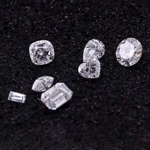 IGI Certified Lab gewachsen Diamant Großhandels preis CVD HPHT Kissen Herz Birne Smaragds chliff 100% Real Diamond aus China