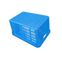 Boîtes de rangement en plastique durables, légères et écologiques, pour fruits et légumes, conteneurs personnalisés pour supermarchés, vente en gros d'usine